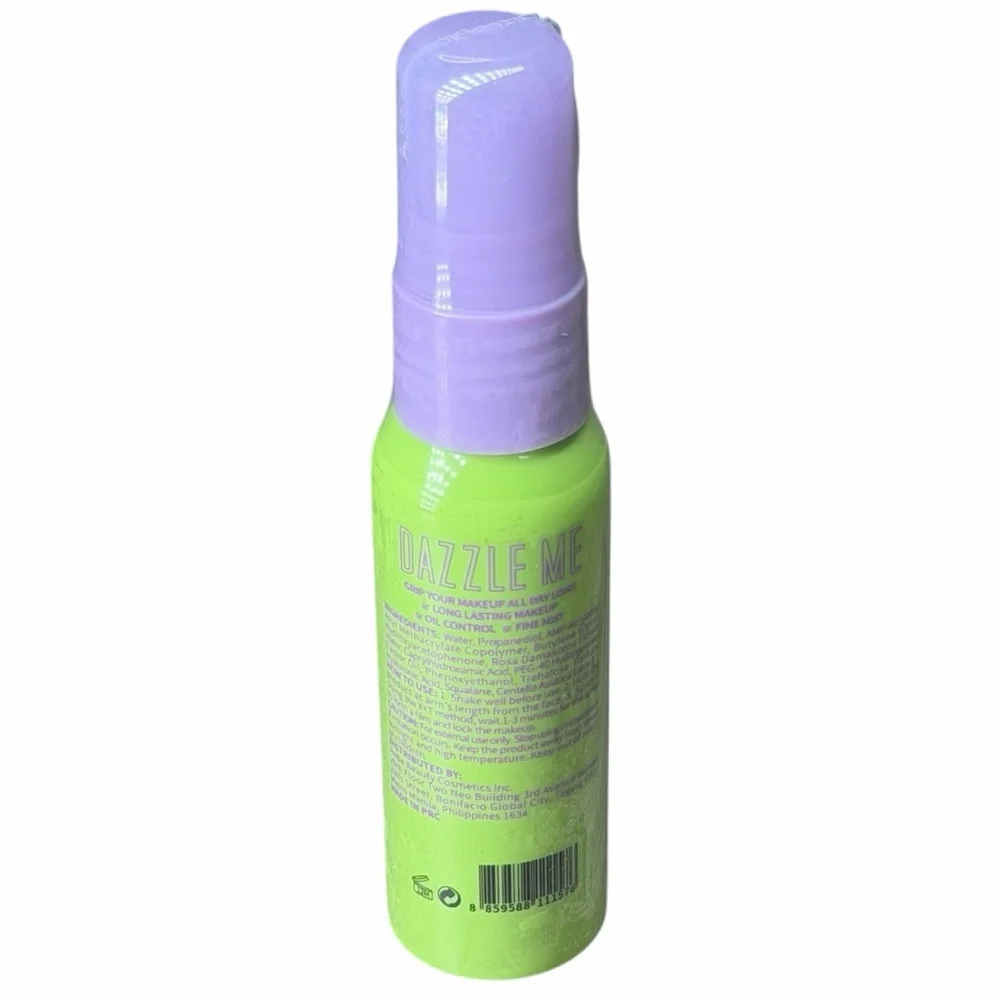 3/$20💗 DazzleMe Get a Grip! Makeup Setting Spray Mini 1 oz